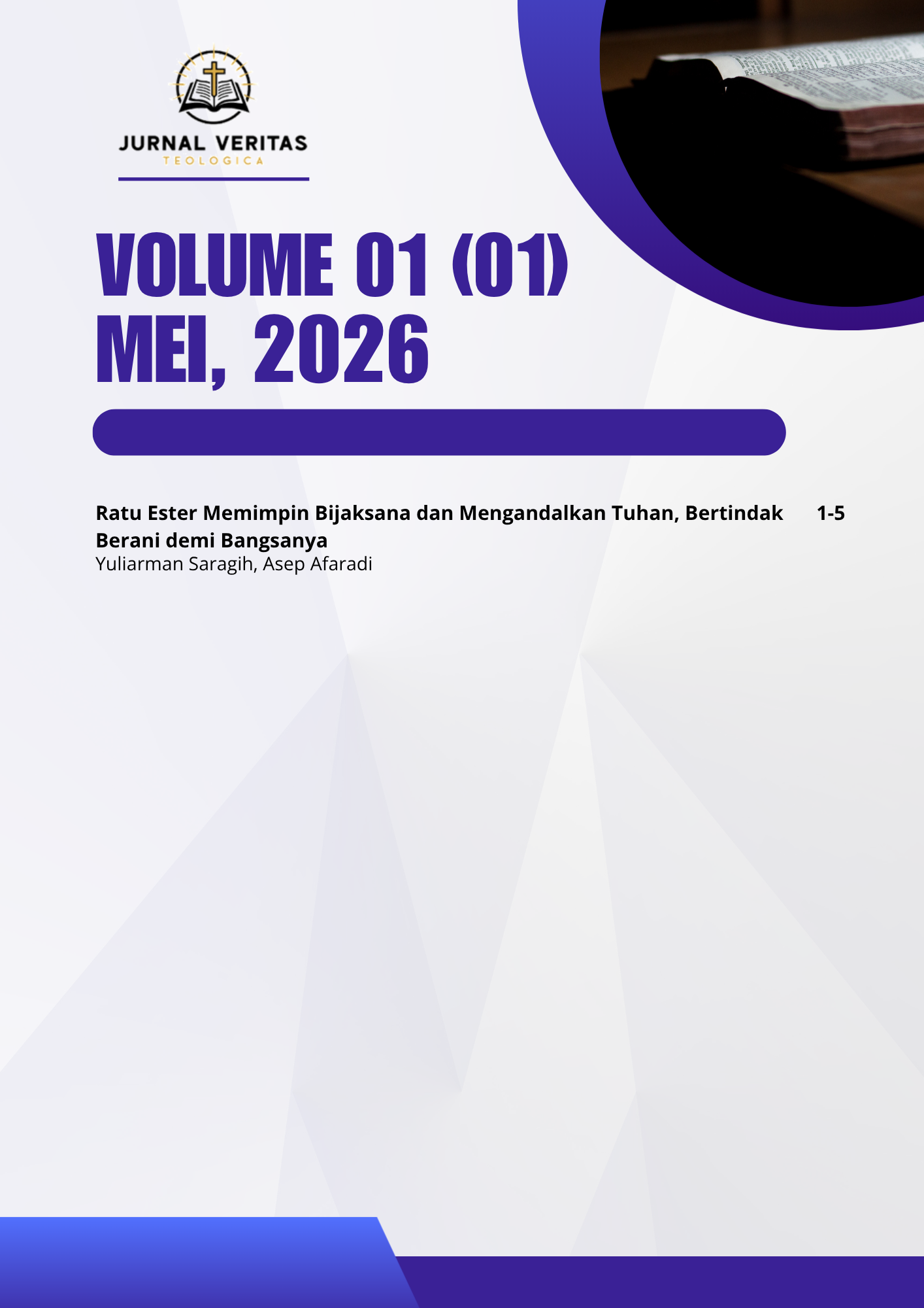 					Lihat Vol 1 No 1 (2026): Mei 2026
				